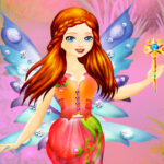Fairy Dress Up-spel för flickor
