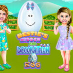 Huevo escondido y decorado Bestie
