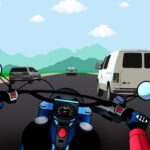 Tráfico de motos de carretera