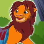 Habillage du Roi Lion Simba